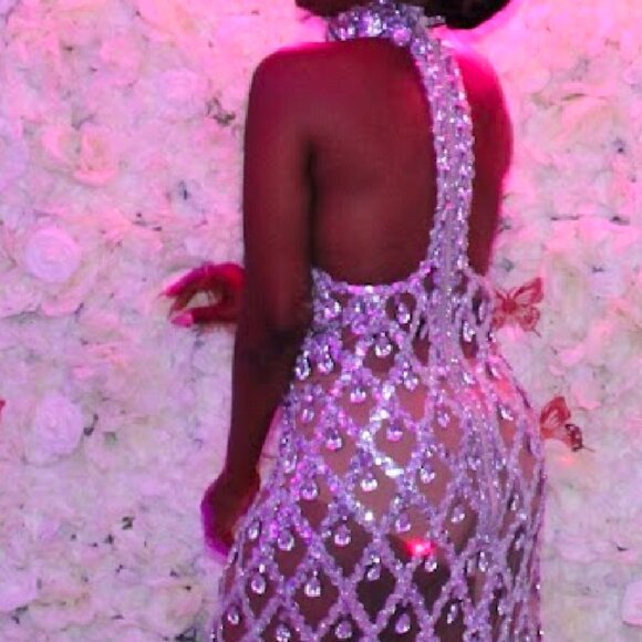 Custom Crystal Gown - Picture 12 of 16